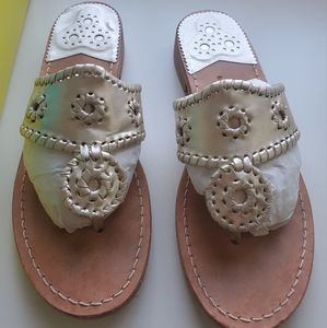 Jack Roger's Hampton Platinum Sandal